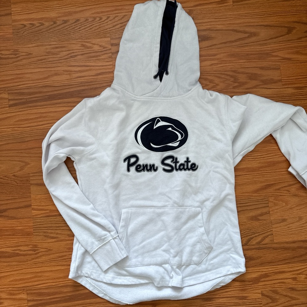 White Penn State Hoodie